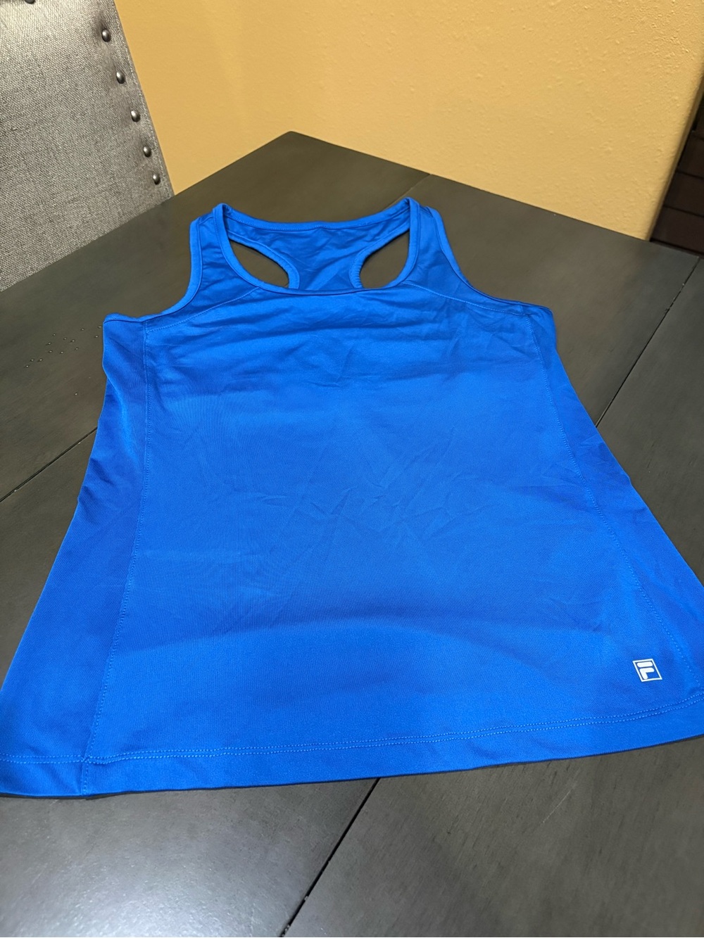 Fila Women's Bright Blue Racerback Athletic Tank